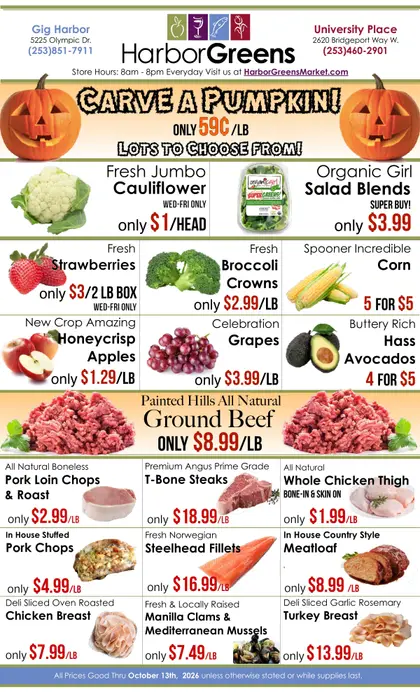 Harbor Greens Market Weekly Ad