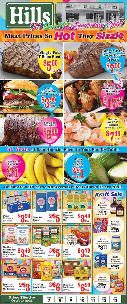Hills Food Stores Weekly Ad