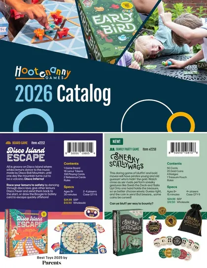 Hootenanny Games Annual Games Catalog Weekly Ad