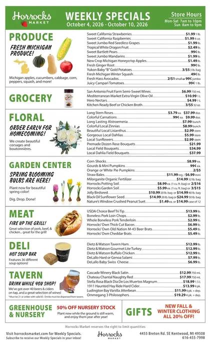 Horrocks Market Weekly Ad
