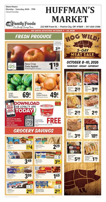Huffman's Market Weekly Ad