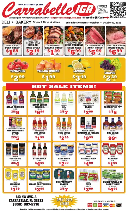 Carrabelle IGA Weekly Ad