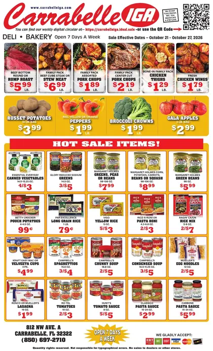 Carrabelle IGA Weekly Ad