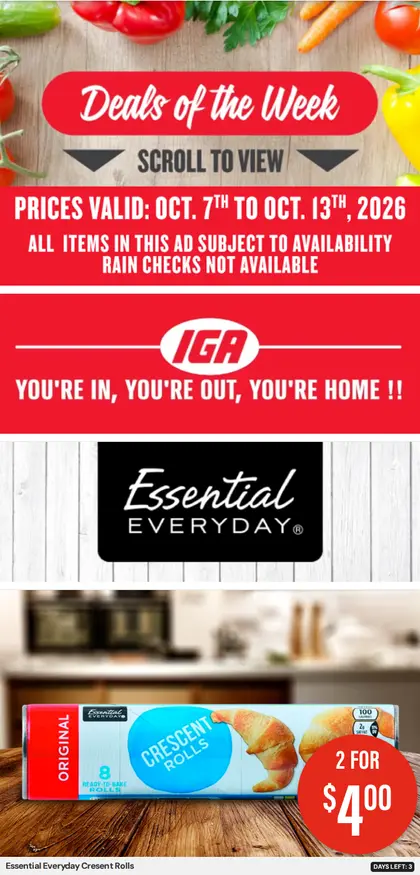McKims Market Weekly Ad