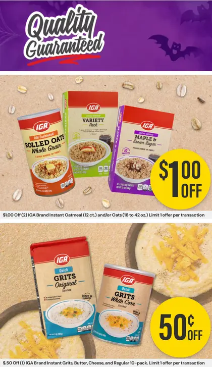 Bailey's IGA Weekly Ad