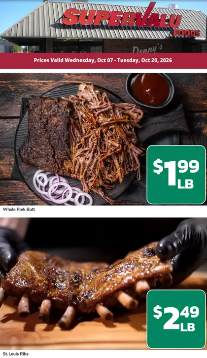 Denny's SuperValu Weekly Ad