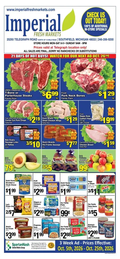 Imperial Fresh Markets Weekly Ad