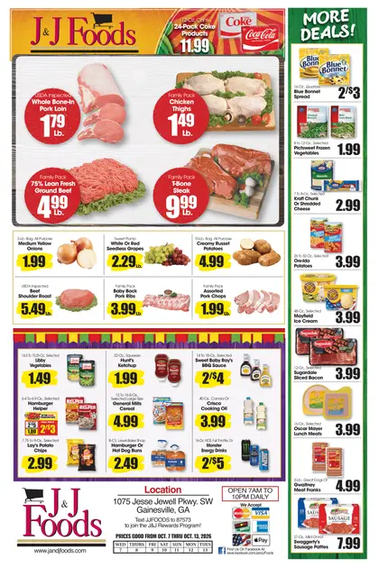 J&J Foods J&J Foods Weekly Ad