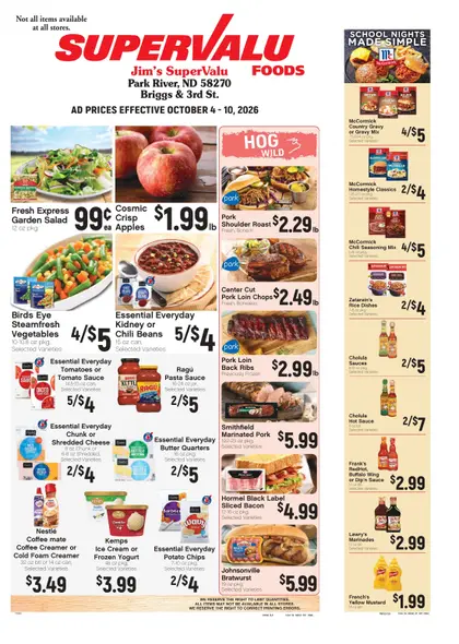 Jim's SuperValu Weekly Ad