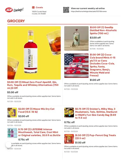 Keith's Market IGA Weekly Ad
