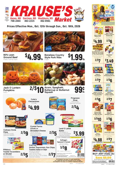 Krause's SuperValu Weekly Ad