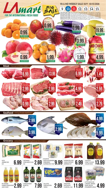 LA Mart Hispanic Weekly Ad