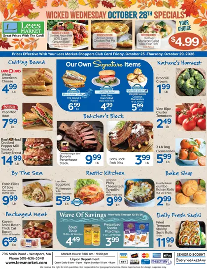 Lee's Market Weekly Ad