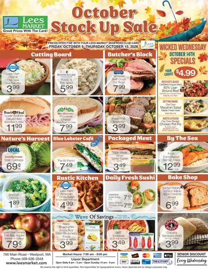 Lee's Market Weekly Ad