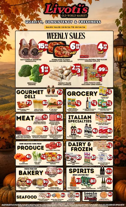 Livoti's Old World Market Weekly Ad