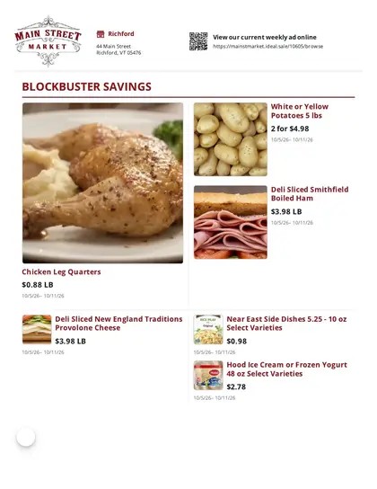 Main Street Market Weekly Ad