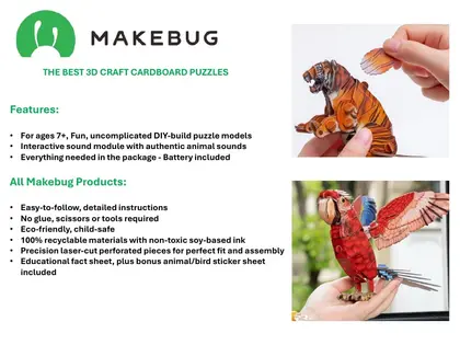 MakeBug Current Cardboard Puzzles Catalog Weekly Ad
