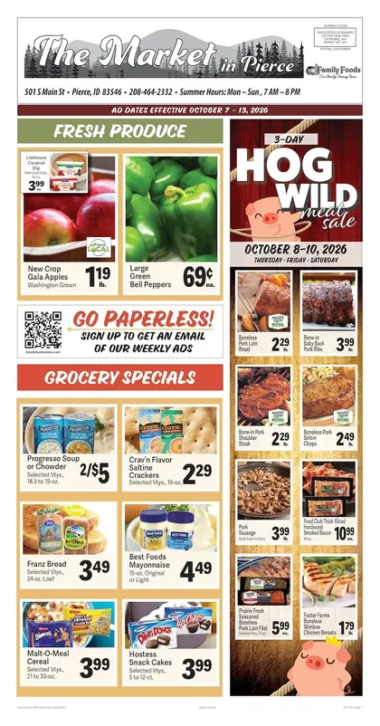 The Market in Pierce Weekly Ad
