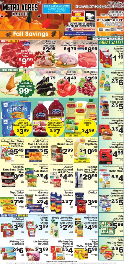 Metro Acres Market Weekly Ad