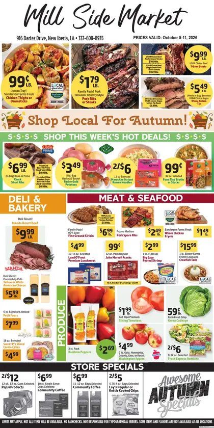 Mill Side Market Weekly Ad