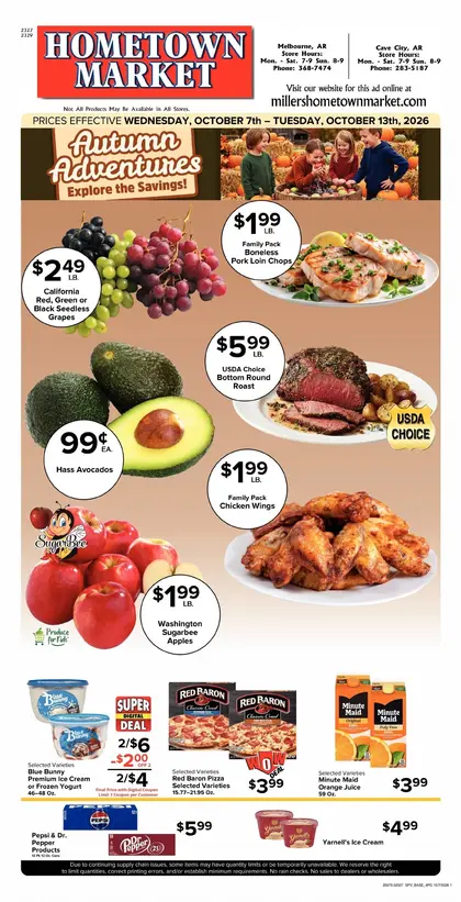 Miller's Hometown Market Weekly Ad