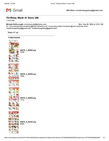 Modern Way Food Store Weekly Ad