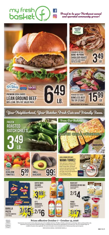 My Fresh Basket Weekly Ad