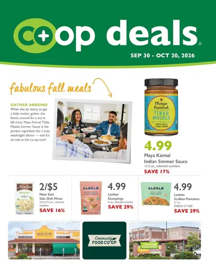 Community Food Co-op - Bellingham Co+op Deals Weekly Ad