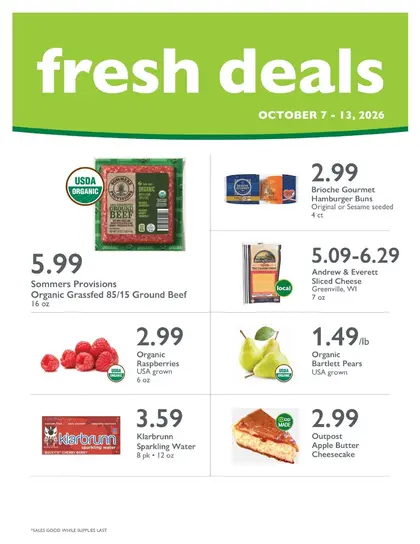 Outpost Natural Foods Co-op Fresh Deals Weekly Ad