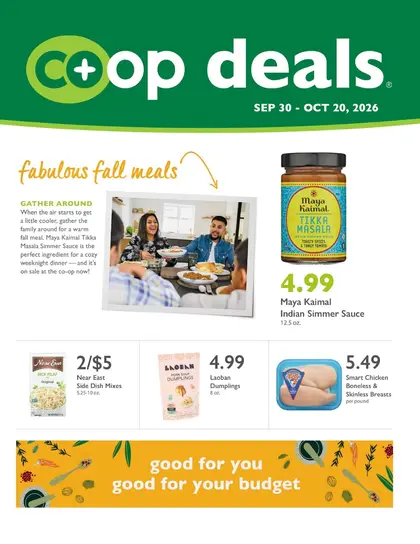 Outpost Natural Foods Co-op Co+op Deals Weekly Ad