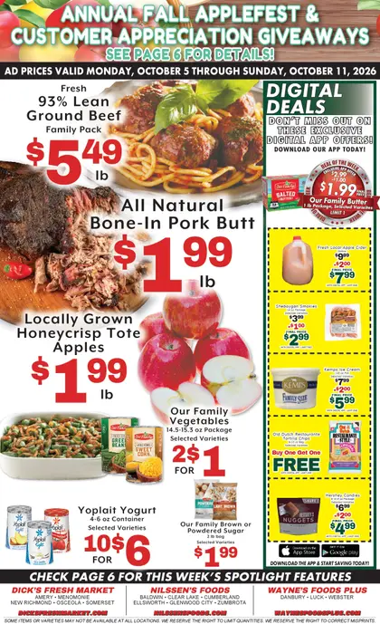Nilssen's Foods Weekly Ad
