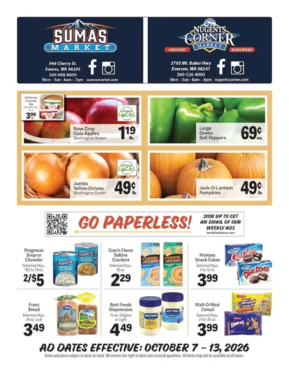 Nugents Corner Market Weekly Ad