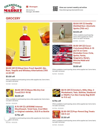 Okanogan Market IGA Weekly Ad