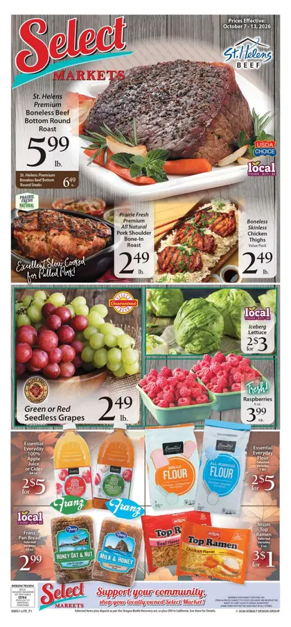 Okie's Select Market Weekly Ad
