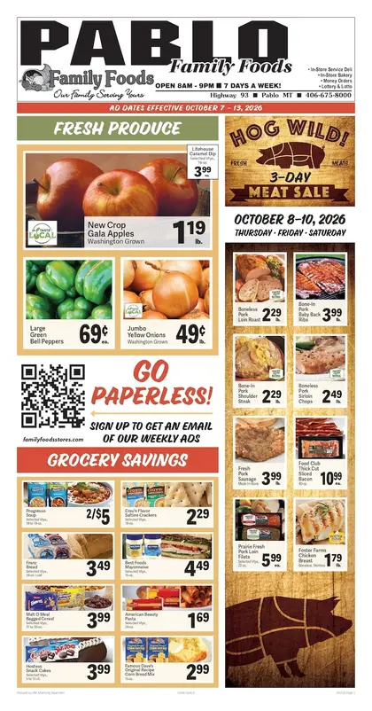 Pablo Family Foods Weekly Ad