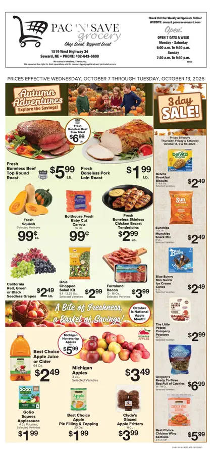 Pac N Save Weekly Ad