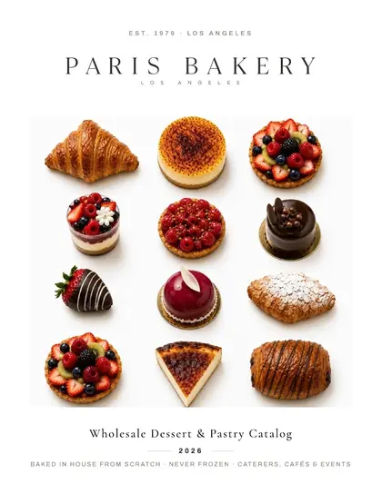Paris Bakery LA Wholesale Bakery Catalog Weekly Ad