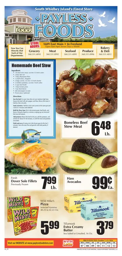 Payless Foods Weekly Ad