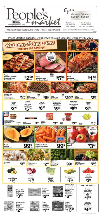 People's Market New weekly ad