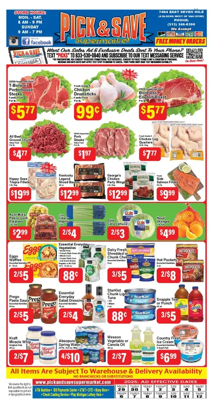 Pick & Save Supermarket Weekly Ad