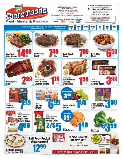 Pierz Foods Weekly Ad