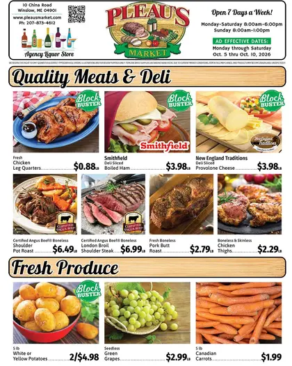 Pleau's Market Weekly Ad