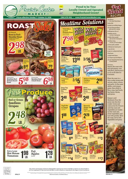Prairie Center Red Apple Weekly Ad