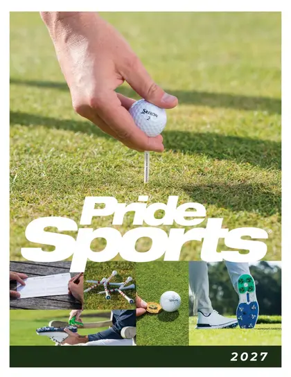 Pride Sports 2026 Golf Accessories Catalog Weekly Ad