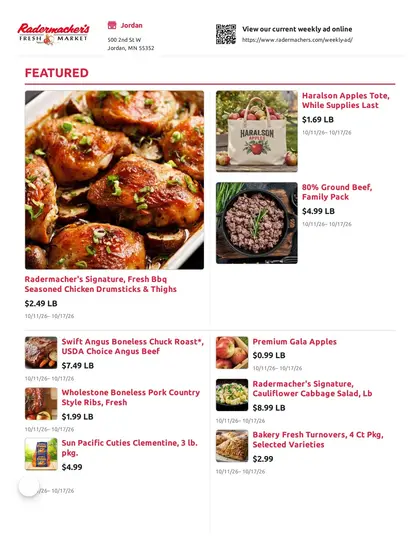 Radermacher's Fresh Market Weekly Ad