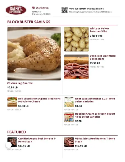 Ralph's Supermarket Weekly Ad