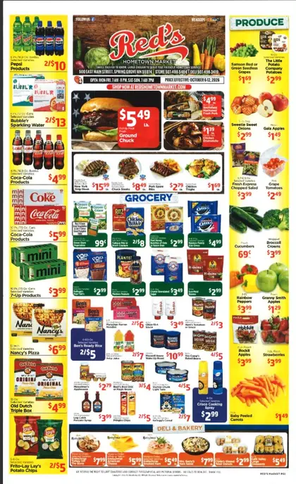 Red's Hometown Market Weekly Ad