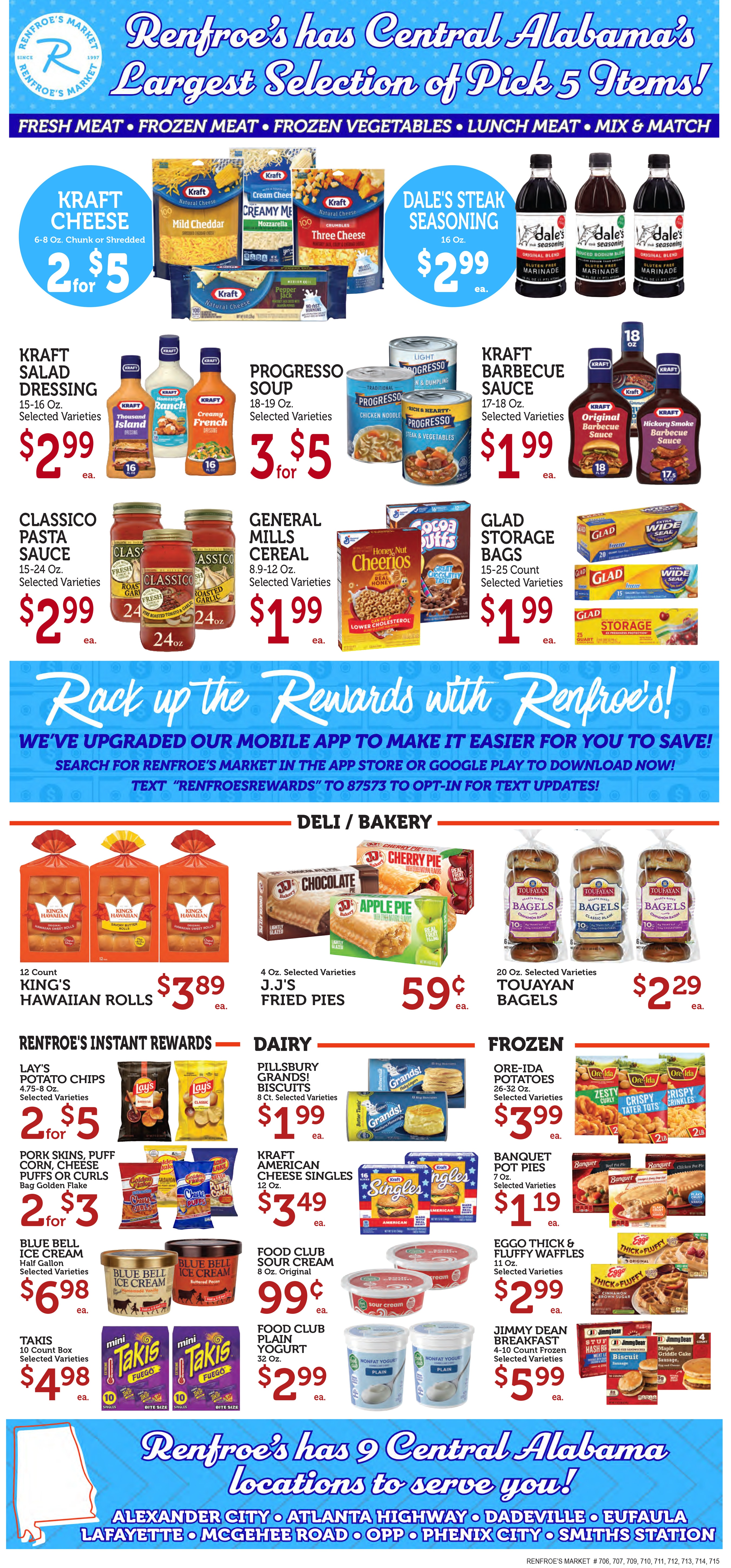 Renfroe's Market weekly ad page 2