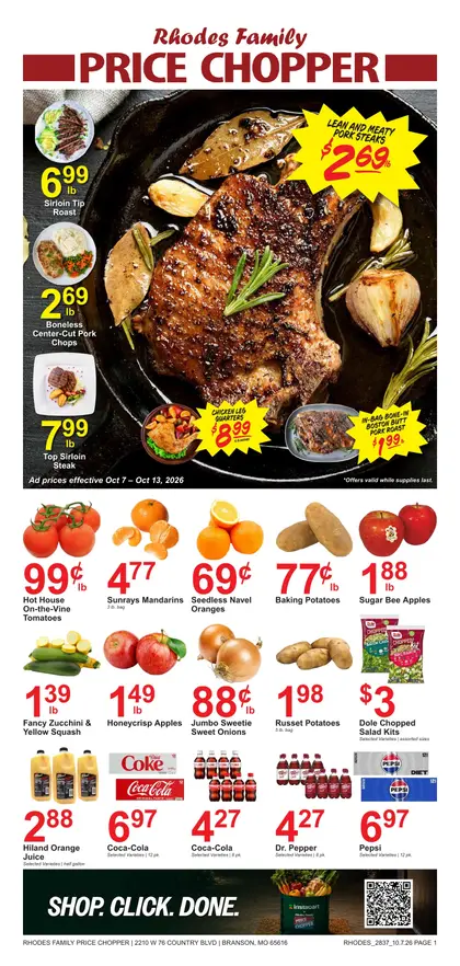 Rhodes Family Price Chopper Weekly Ad