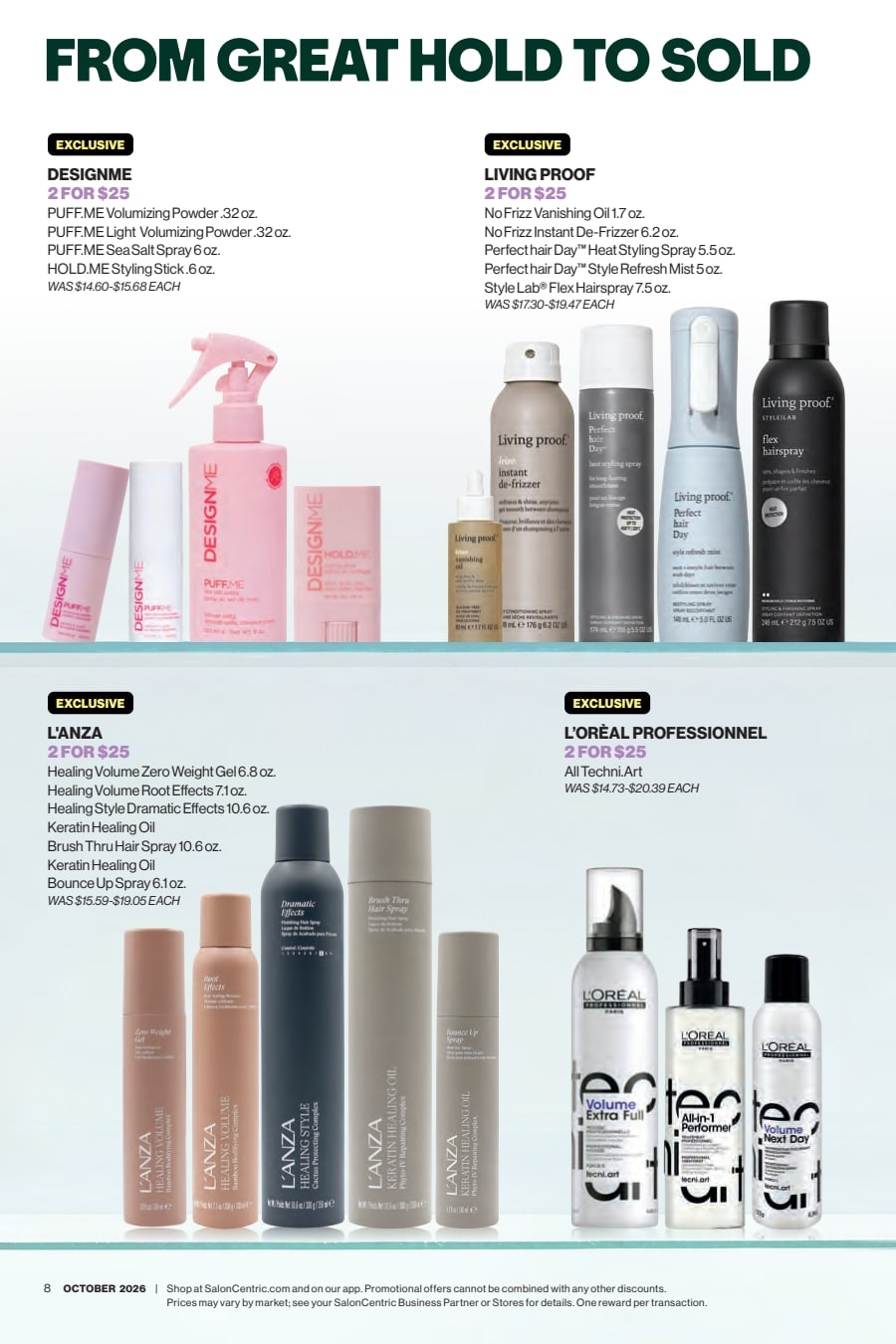 SalonCentric weekly ad page 8